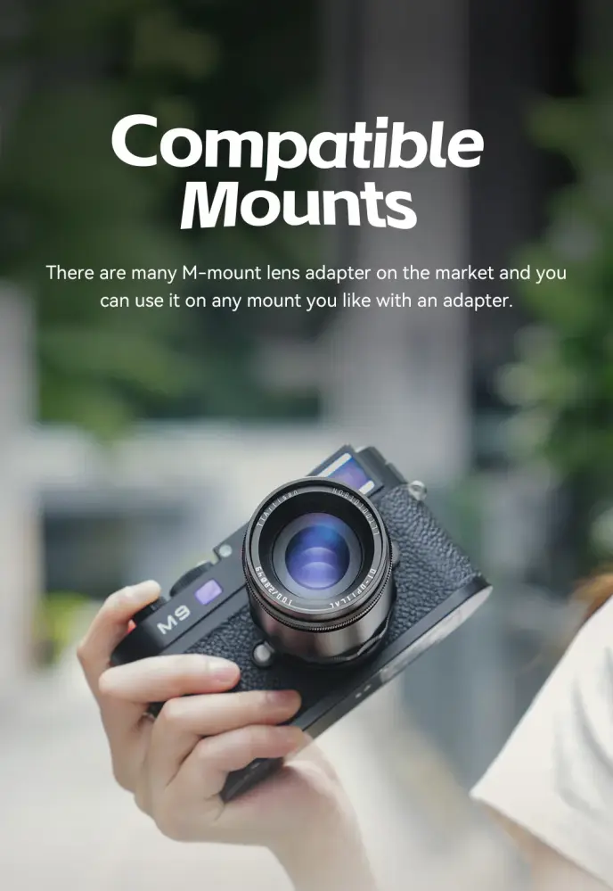  TTArtisan 100mm f/2.8 objektiv Soap Bubble Bokeh för Leica M från Kamda – snabb leverans och trygg e-handel