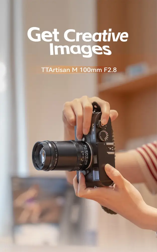  TTArtisan 100mm f/2.8 objektiv Soap Bubble Bokeh för Leica M från Kamda – snabb leverans och trygg e-handel