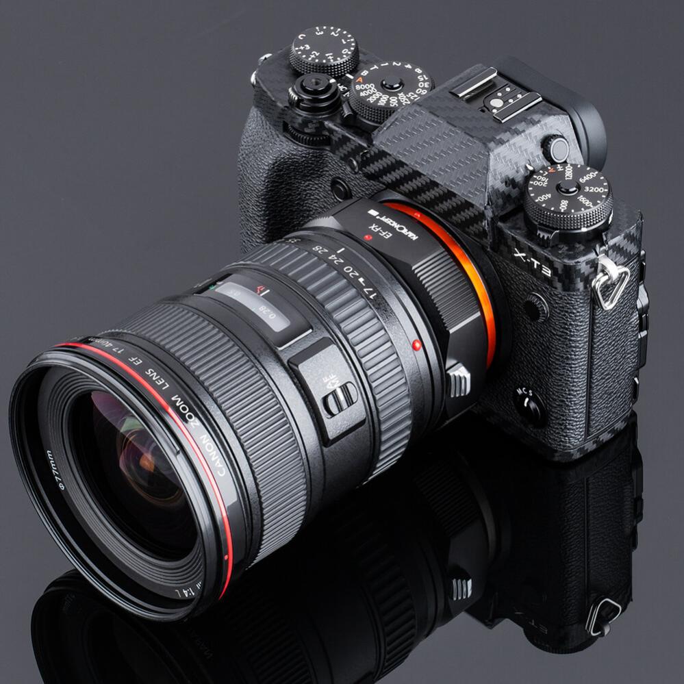  K&F Objektivadapter v2 till Canon EF/EF-S objektiv för Fujifilm X kamerahus från Kamda – snabb leverans och trygg e-handel
