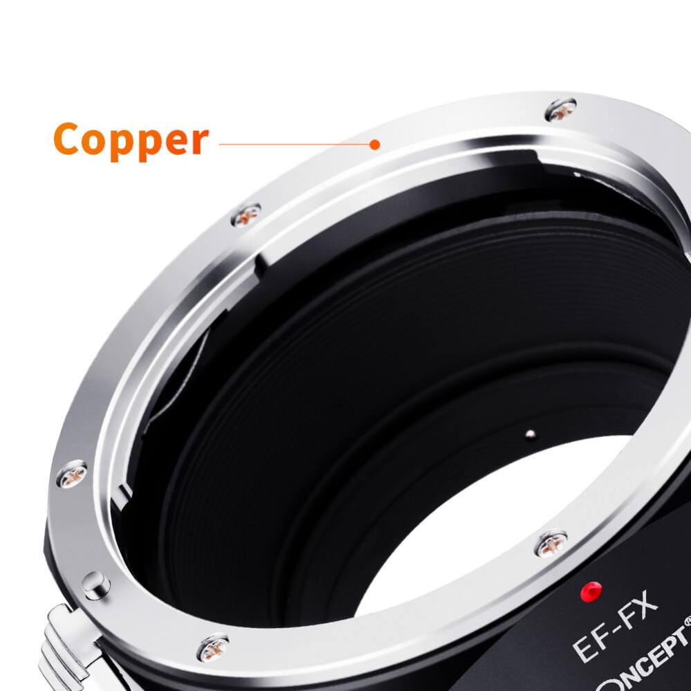  K&F Objektivadapter v2 till Canon EF/EF-S objektiv för Fujifilm X kamerahus från Kamda – snabb leverans och trygg e-handel