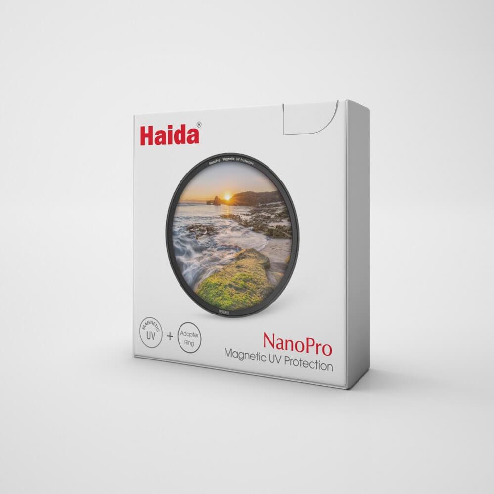  Haida NanoPro Magnetiskt Cirklulärt Polariseringsfilter med adapterring från Kamda – snabb leverans och trygg e-handel