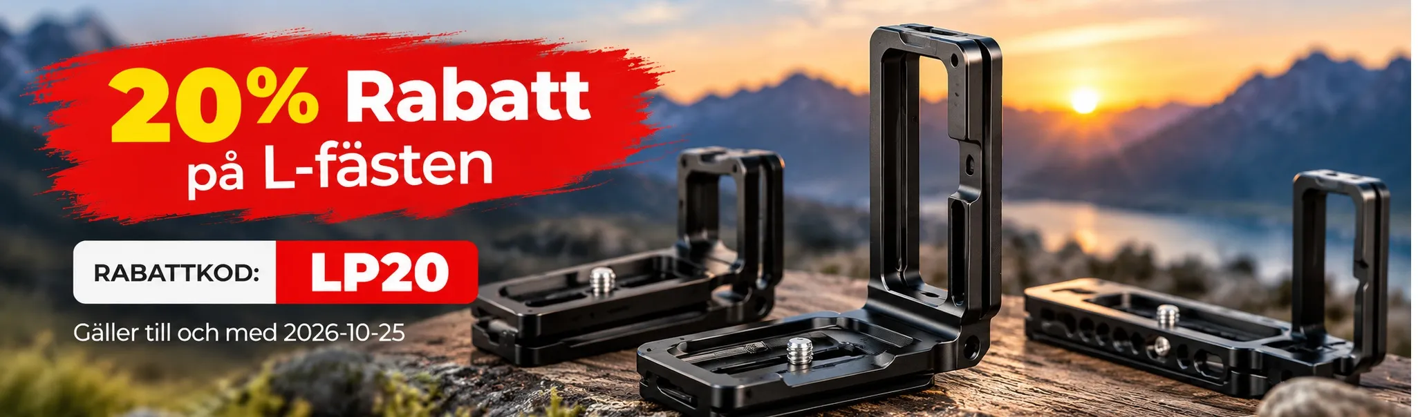 20 % rabatt p&aring; L-f&auml;sten &ndash; rabattkod LP20