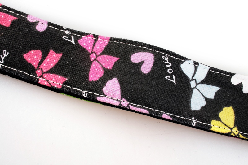  Kamerarem - Svart rosa rosett från Kamda – snabb leverans och trygg e-handel